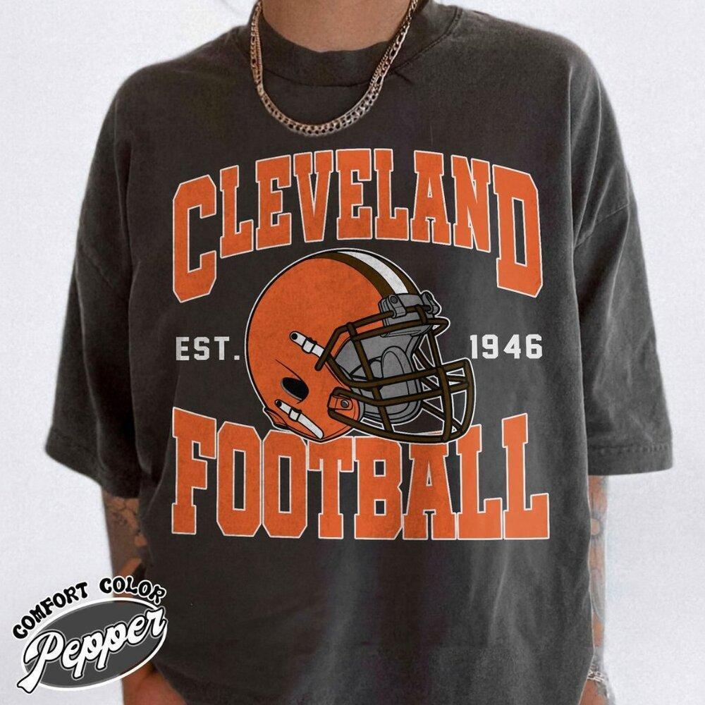 Cleveland Football Timeless Style S T-Shirt